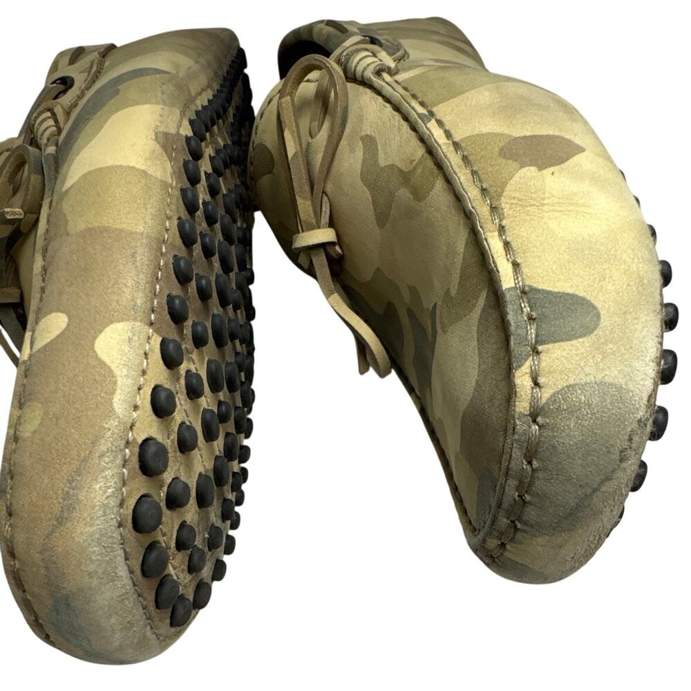 TOD'S Gommino Driving Shoes, Men's Size 8, Camo - Picture 7 of 15